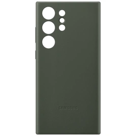 Чехол Samsung Series для Galaxy S23 Ultra Leather Case Green
