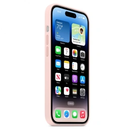 Силиконовый чехол MItrifON для iPhone 14 Pro Max Protect Matte Case Chalc Pink