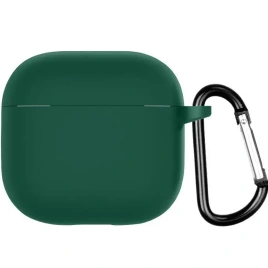 Силиконовый чехол Gurdini для AirPods 4 Green Forest