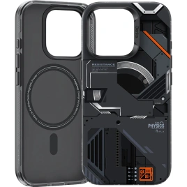 Чехол Benks Magnetic Perspective-Mecha Case with MagSafe для iPhone 16 Pro Black