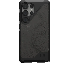 Чехол UAG MagSafe Metropolis LT для Samsung Galaxy S25 Ultra Topography Black