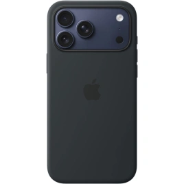 Чехол Apple Silicone Case with MagSafe для iPhone 17 Pro Max Black