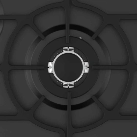 Газовая варочная панель Korting HG 761 CTGN Matte Black