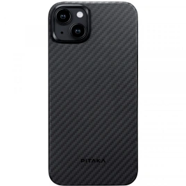 Чехол Pitaka MagEZ Case 4 для iPhone 15 Plus Black/Grey