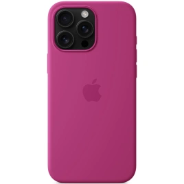 Чехол Apple Silicone Case with MagSafe для iPhone 16 Pro Fuchsia