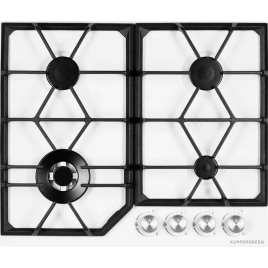Газовая варочная панель Kuppersberg FS 62 W White