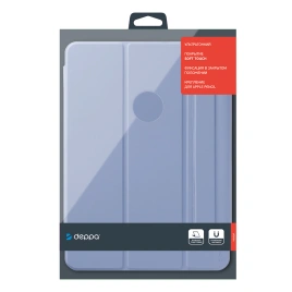 Чехол Deppa Wallet Onzo Magnet для iPad Air 10.9 (2020) (D-88070) Lovand gray