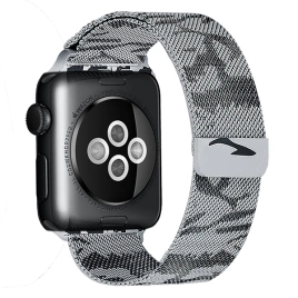 Ремешок Mokka Milanese Loop для Apple Watch 38/40/41mm Khaki Gray