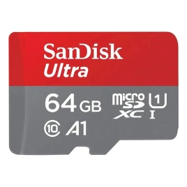 Карта памяти Sandisk Ultra 64GB MicroSDXC Class 10/UHS-1/A1 SDSQUAB-064G-GN6MN