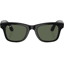 Умные очки Ray-Ban Wayfarer Shiny Black/G-15 (RW4006) L Green