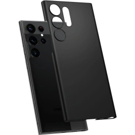 Чехол Spigen AirSkin для Galaxy S23 Ultra (ACS05636) Black
