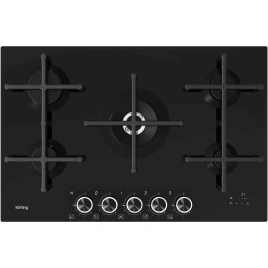 Газовая варочная панель Korting HGG 9766 ICPTN Black Glass