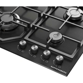 Газовая варочная панель Kuppersberg TS 68 B Black