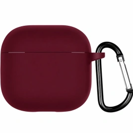Силиконовый чехол Gurdini для AirPods 5 Burgundy