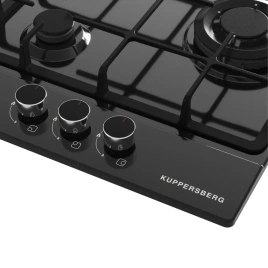 Газовая варочная панель Kuppersberg FS 40 B Black