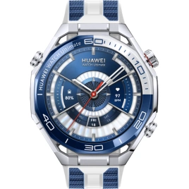 Смарт-часы Huawei Watch Ultimate 2 48mm Blue/Grey-Blue Elast (55020GBJ)