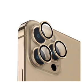 Защита объектива камеры Uniq Optix iPhone 14 Pro Max Gold