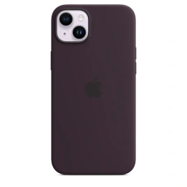 Силиконовый чехол Apple MagSafe для iPhone 14 Elderberry