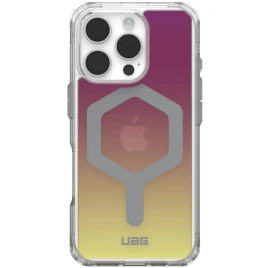 Чехол UAG MagSafe Plyo Limited Edition для iPhone 16 Pro Maroon/Yellow Ombre
