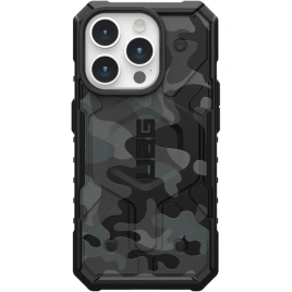 Чехол UAG с поддержкой MagSafe Pathfinder SE для iPhone 15 Pro Black Midnight Camo (114283114061)