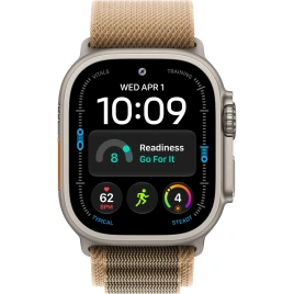 Смарт-часы Apple Watch Ultra 4 (2026) 49mm Natural Titanium Case with Desert Alpine Loop S