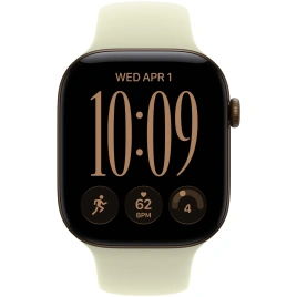 Смарт-часы Apple Watch Series 12 42mm Dark Bronze Aluminum Case with Pale Succulent Sport Band S/M