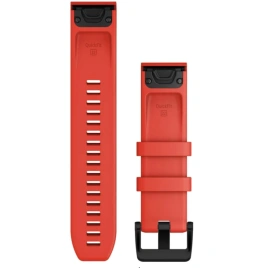 Ремешок Garmin QuickFit Silicone Watch Band (010-12901-02) 22mm Laser Red/Black