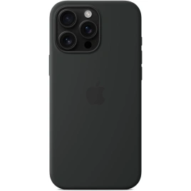 Чехол Apple Silicone Case with MagSafe для iPhone 16 Pro Black