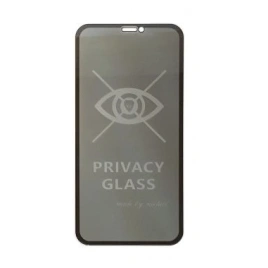 Защитное стекло GLASS-M для iPhone 11 5D антишпион Black