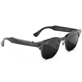 Умные очки Ray-Ban Clubmaster (audio) Transparent Iron Grey Standard Grey