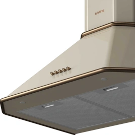 Встраиваемая вытяжка Korting KHC 6839 RB Beige/Bronze