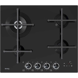 Газовая варочная панель Korting HGG 6766 ICPTN Black Glass