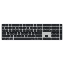 Клавиатура беспроводная Apple Magic Keyboard with Touch ID and Numeric Keypad (MMMR3) Black