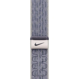 Ремешок Apple Watch 46mm Grey/Blue Nike Sport Loop