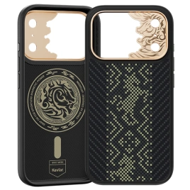 Чехол Benks Knight Pro Case Kevlar для iPhone 18 Pro Max Black Knight (C.K.FL.AP.GD.B073)