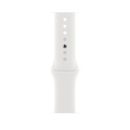 Смарт-часы Apple Watch Series SE GPS 44mm Silver/White Sport Band (MNK23)