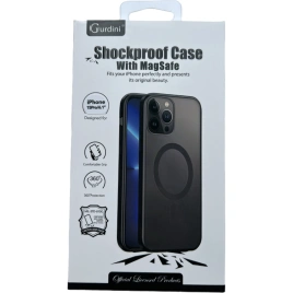 Чехол Gurdini Shockproof Case with MagSafe для iPhone 15 Pro Max Black