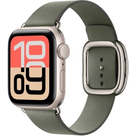 Смарт-часы Apple Watch SE (2025) 40mm Starlight Aluminum Case with Sage Gray Modern Buckle M