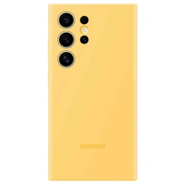 Чехол Samsung Silicone Case для S24 Ultra Yellow