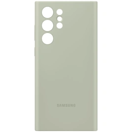 Чехол Samsung Silicone Cover для Galaxy S22 Ultra (EF-PS908TMEGRU) Olive