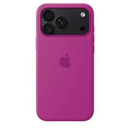 Чехол Apple Silicone Case with MagSafe для iPhone 18 Pro Max Magneta (MK904)