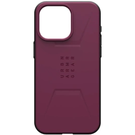 Чехол UAG с поддержкой MagSafe Civilian для iPhone 15 Pro Max Bordeaux (114295119049)