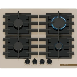 Газовая варочная панель Bosch Serie 6 PPP6B1J40R Beige