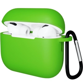 Силиконовый чехол Gurdini для AirPods Pro 3 Green