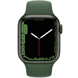 Смарт-часы Apple Watch Series 7 GPS 41mm Green Sport Band (MKN03)