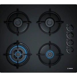 Газовая варочная панель Bosch Serie 2 POH6B6B10 Black