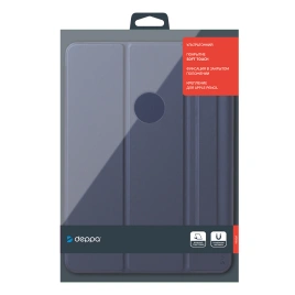 Чехол Deppa Wallet Onzo Magnet для iPad Air 10.9 (2020) (D-88066) Dark Blue
