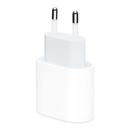 Сетевое зарядное устройство Apple Power Adapter 20W USB-C (MHJE3ZM/A) White
