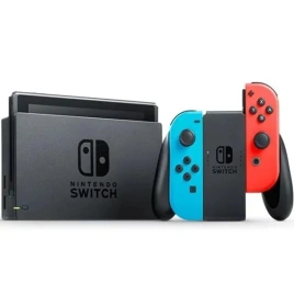 Игровая приставка Nintendo Switch Rev.2 (Обновленная версия) 128GB Neon Blue/Neon Red Picofly (Много игр)