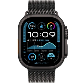 Ремешок Apple Watch Ultra 49mm Black Milanese Loop S